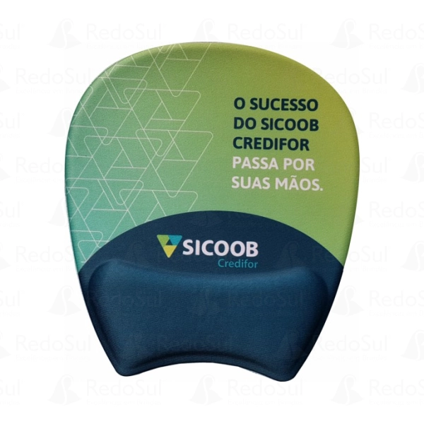 Mouse Pad Ergonômico Personalizado Ambi Destro